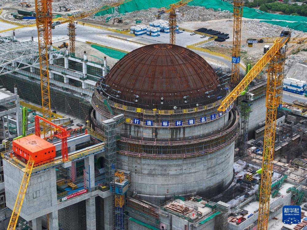 田湾核电基地7、8号机组工程建设稳步推进，助力能源结构优化